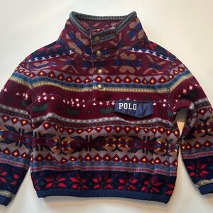 Polo by Ralph Lauren Kids Patterned Fleece Jacket